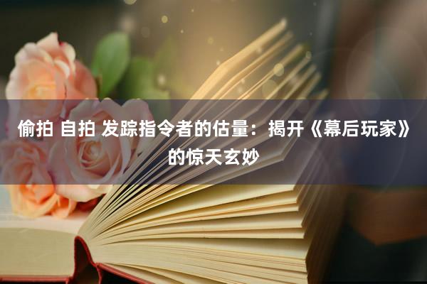 偷拍 自拍 发踪指令者的估量：揭开《幕后玩家》的惊天玄妙