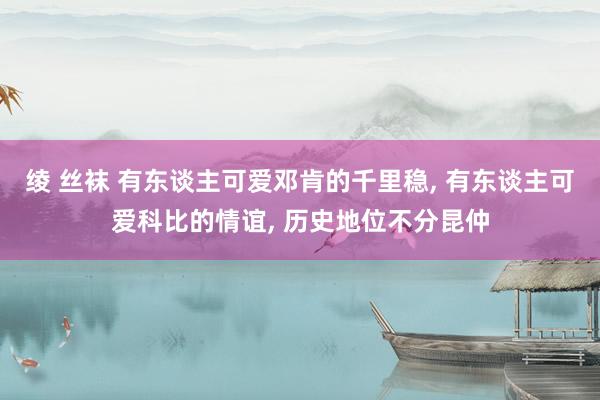 绫 丝袜 有东谈主可爱邓肯的千里稳， 有东谈主可爱科比的情谊， 历史地位不分昆仲