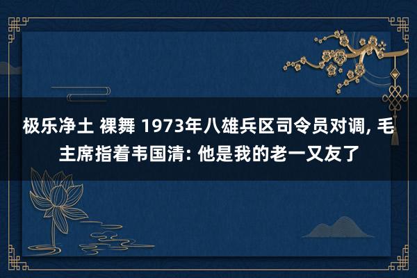 极乐净土 裸舞 1973年八雄兵区司令员对调， 毛主席指着韦国清: 他是我的老一又友了